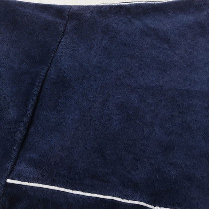 90s ロゴ刺繍 ベロア ジャージ トラック ジャケット / MONSIEUR