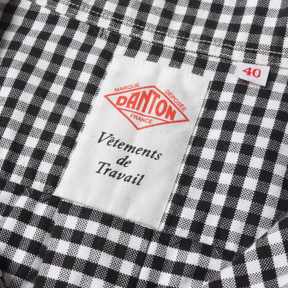 ギンガムチェック 丸えり プルオーバー 半袖 シャツ (OX PULLOVER S/S PLAID JD-3569 TRD-BY) / MADE IN JAPAN