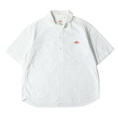丸えり プルオーバー 半袖 シャツ (ROUND COLLAR P.O SHIRTS/S JD-3569 YOX) / MADE IN JAPAN