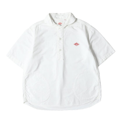 丸えり プルオーバー 半袖 シャツ (ROUND COLLAR P.O SHIRTS/S JD-3569 YOX) / MADE IN JAPAN