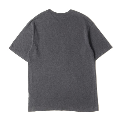 02AW 田中オム ナンバリング ロゴ 箔押し プリント Tシャツ (HG-T013)