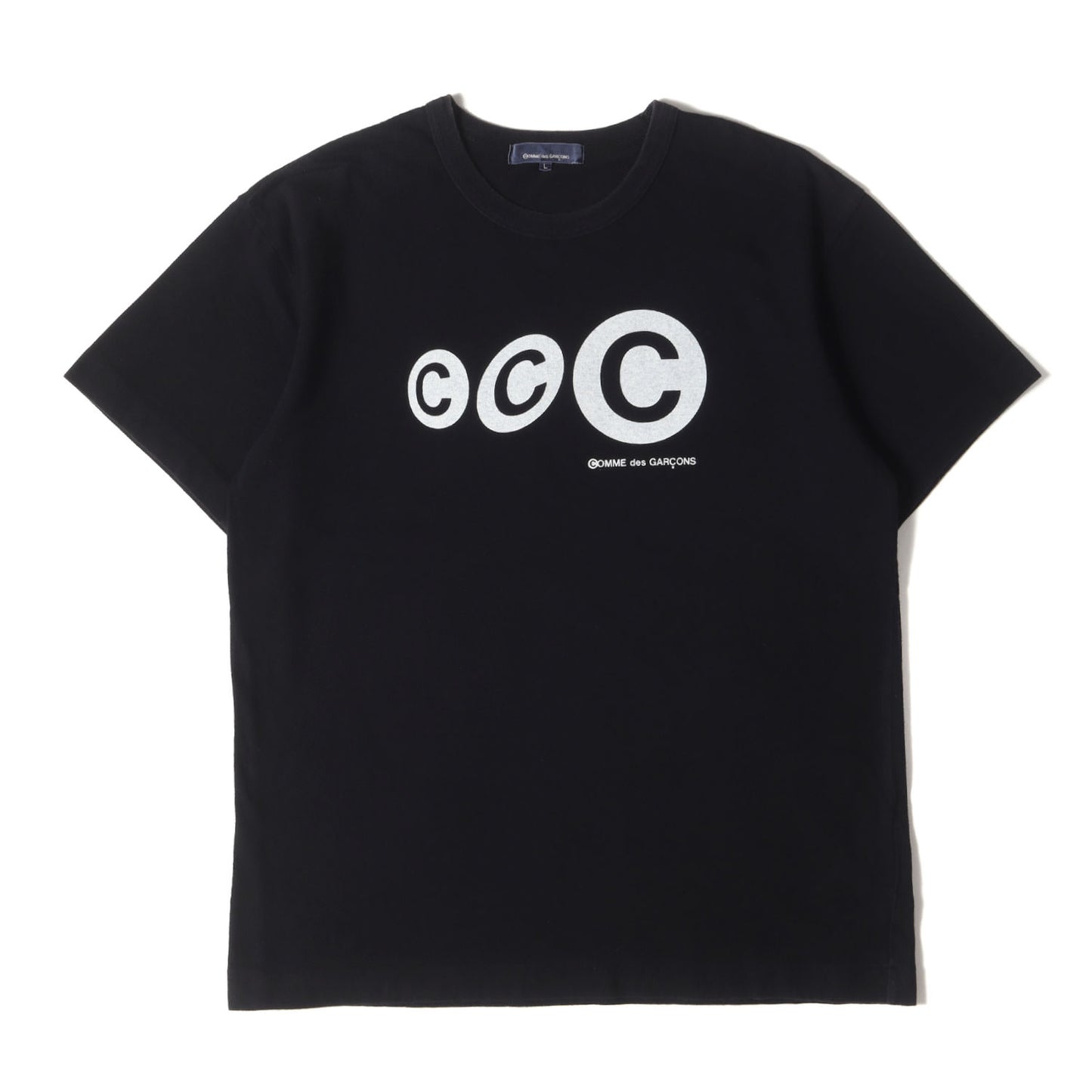 青山限定 ロゴプリント バインダーネック Tシャツ (KJ-T001)