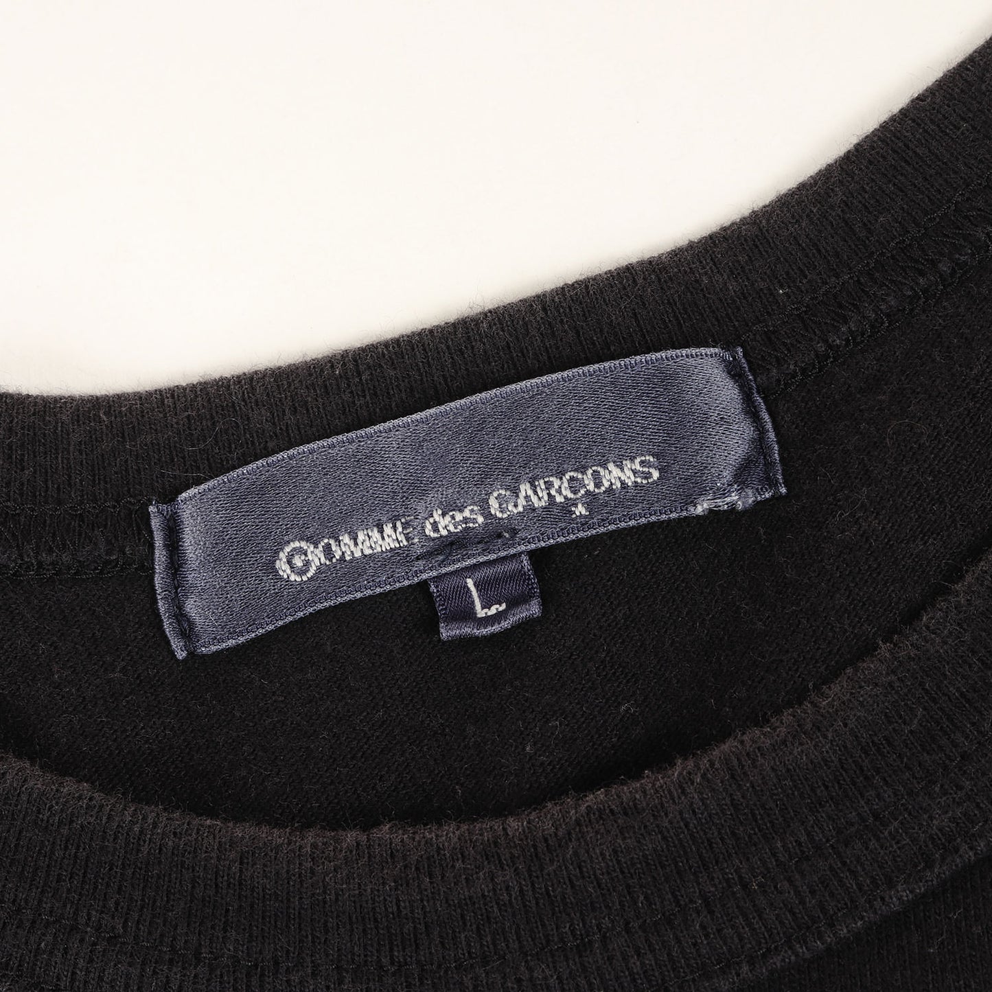 青山限定 ロゴプリント バインダーネック Tシャツ (KJ-T001)