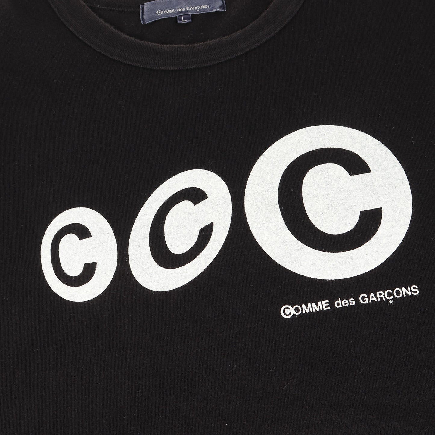 青山限定 ロゴプリント バインダーネック Tシャツ (KJ-T001)