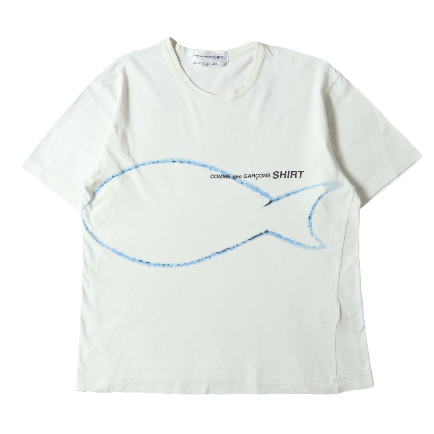 フィッシュ グラフィック クルーネック Tシャツ