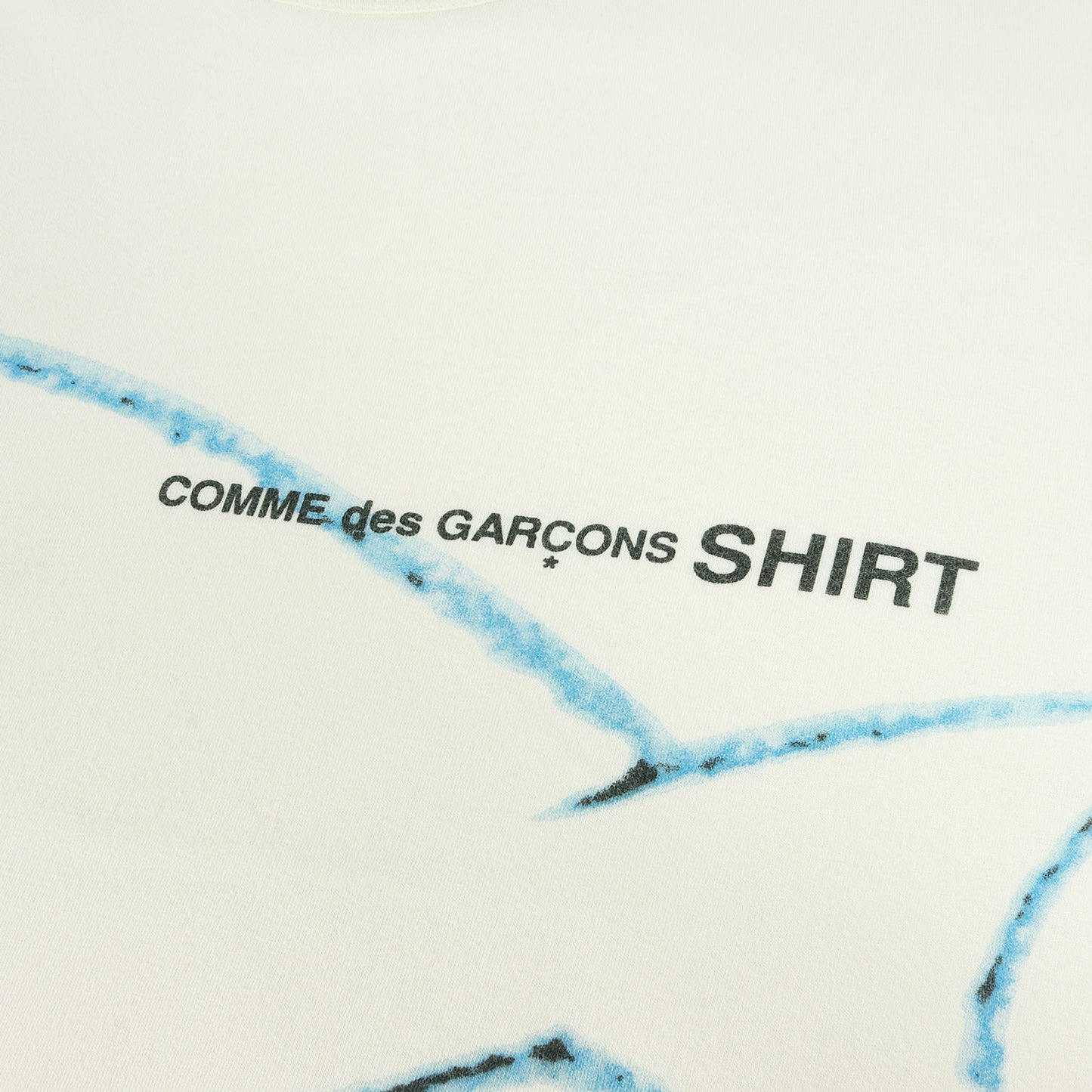 フィッシュ グラフィック クルーネック Tシャツ