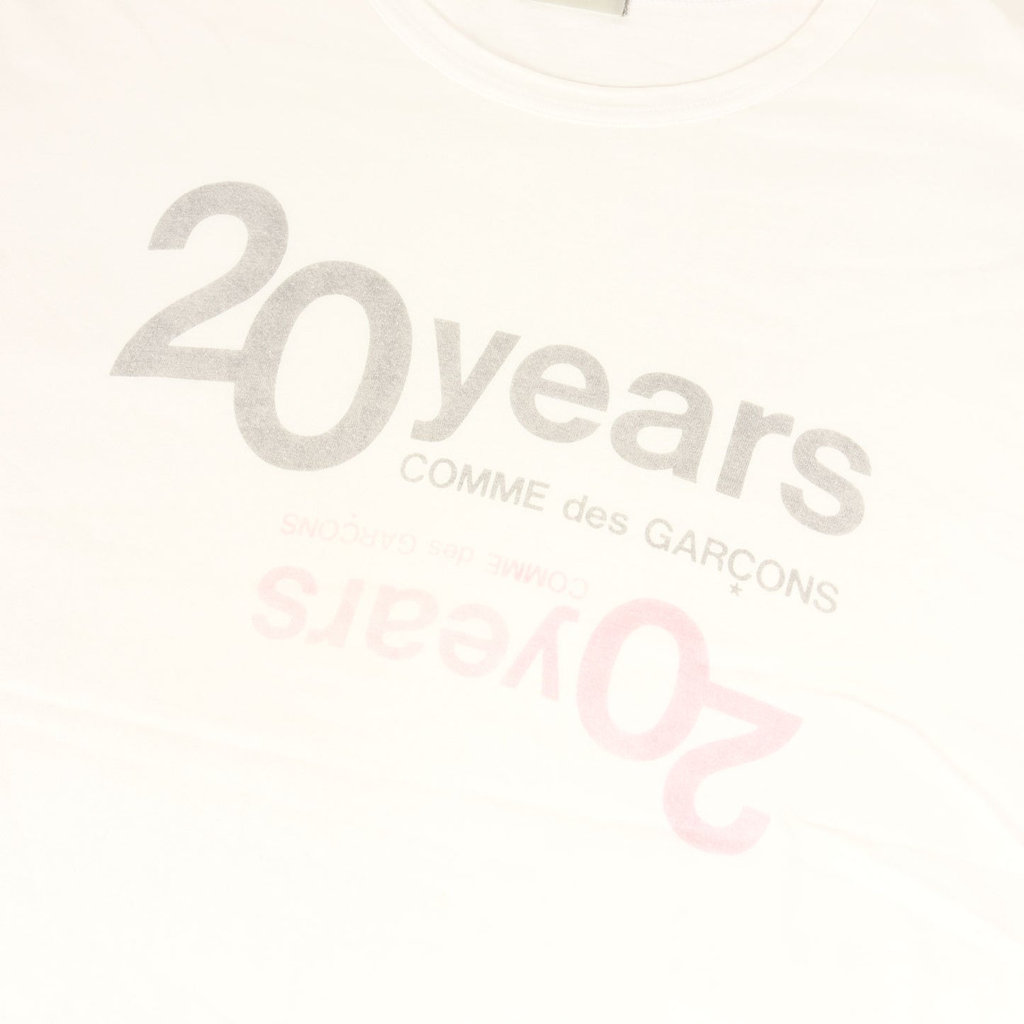 92SS 田中オム 20years ロゴ バインダーネック Tシャツ