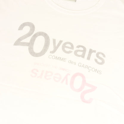 92SS 田中オム 20years ロゴ バインダーネック Tシャツ