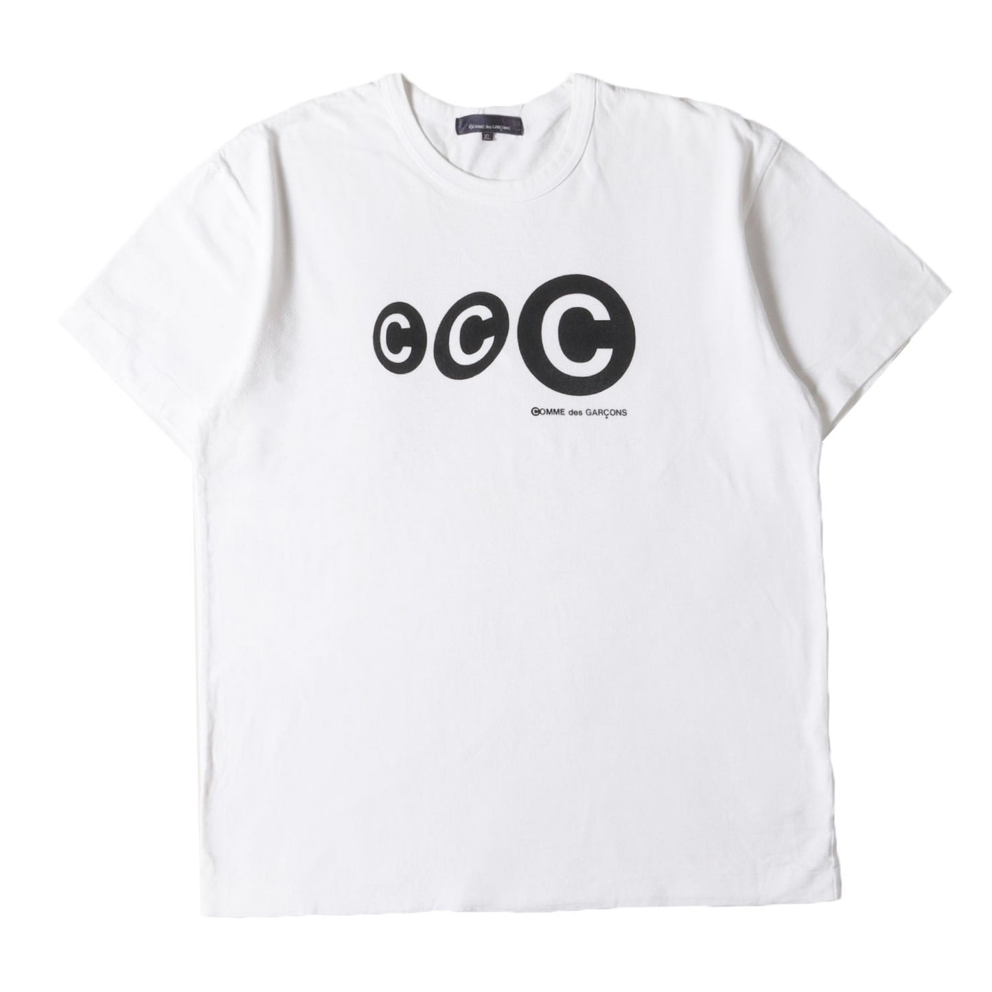 青山限定 ロゴプリント バインダーネック Tシャツ (KJ-T001)