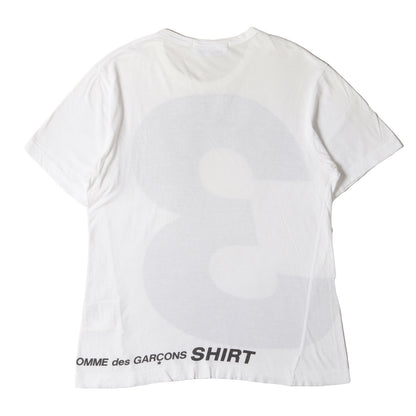 03SS ナンバリング バック ヘム ロゴ バインダーネック Tシャツ (S11098)