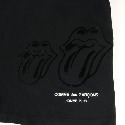 × The Rolling Stones Rip & Tongue ロゴ 鹿の子 ポロシャツ (PP-T038)