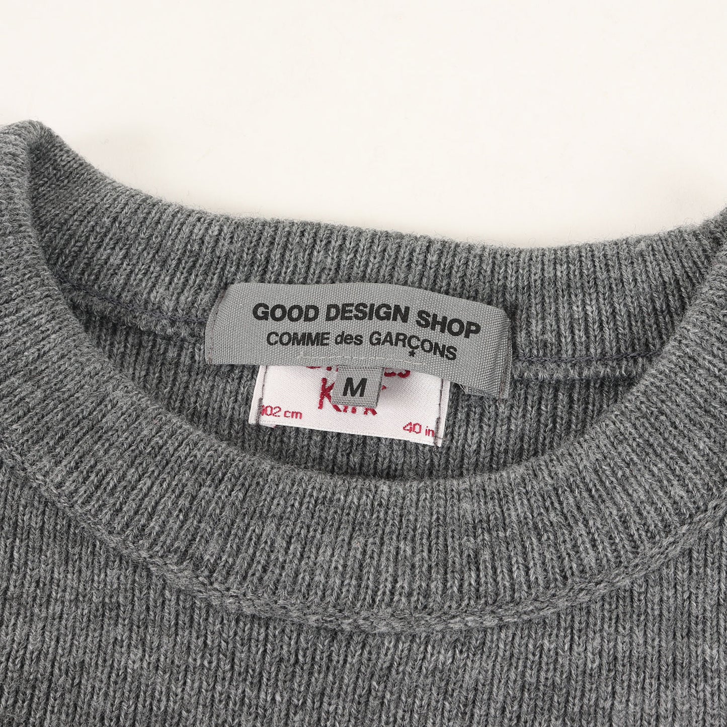 × Charles Kirk CDG ロゴ ラグラン ニット (IM-N001) / GOOD DESIGN SHOP