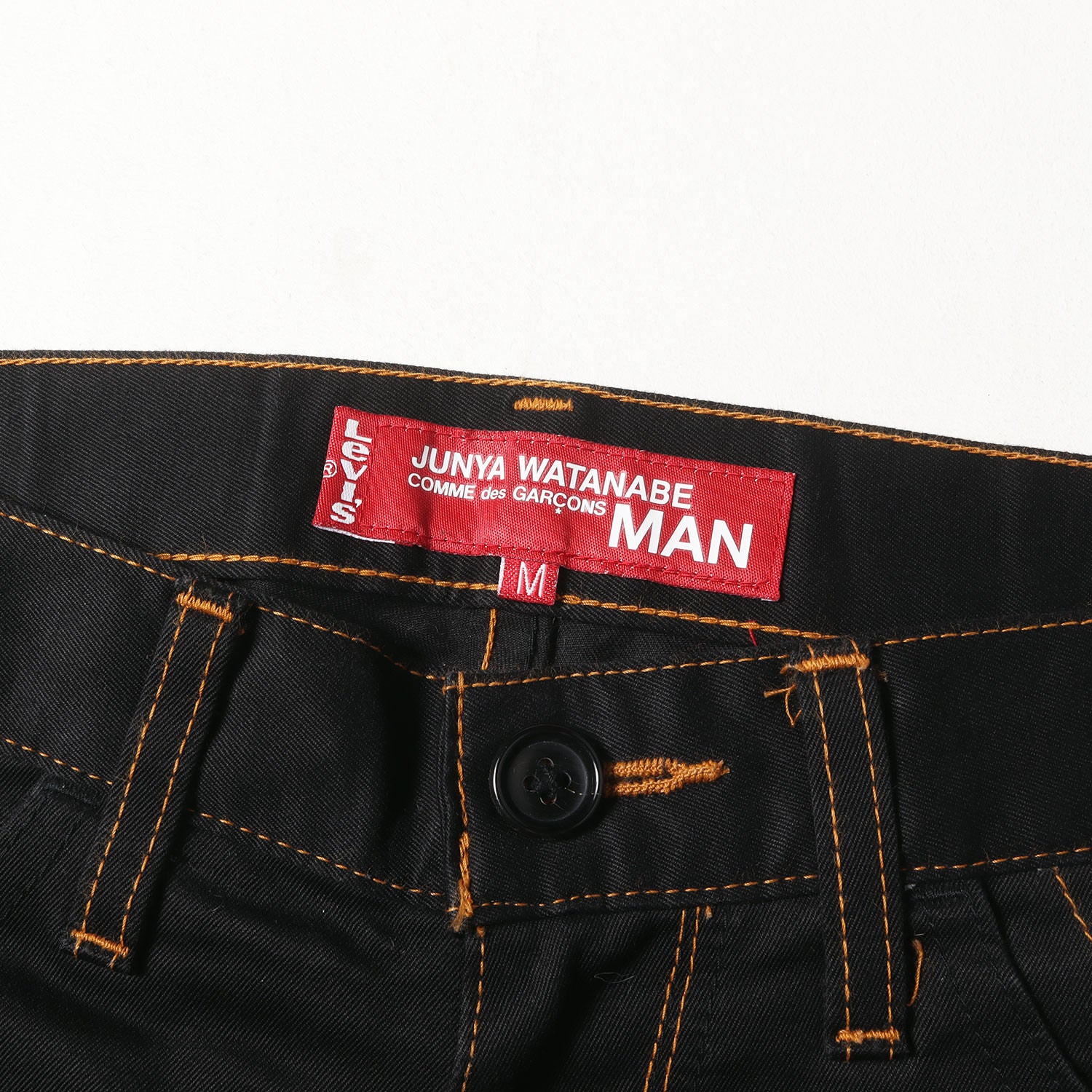 未使用 ギャルソン ジュンヤマン×リーバイス レザーパンツ JUNYA 