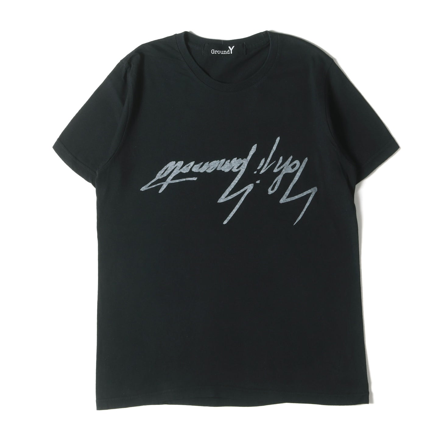 逆さ シグネチャー YY ロゴ グラフィック Tシャツ (GD-T32-070)