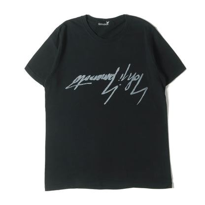 逆さ シグネチャー YY ロゴ グラフィック Tシャツ (GD-T32-070)