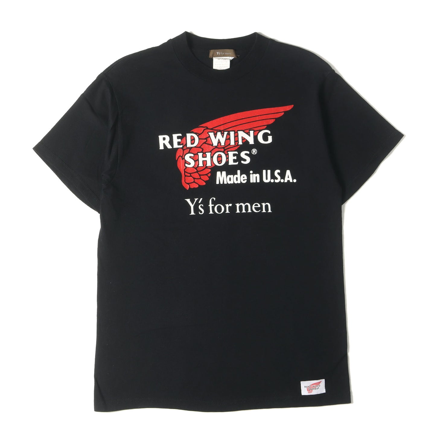 02AW × Red Wing Ys for men ロゴ プリント Tシャツ (MM-T88-074)