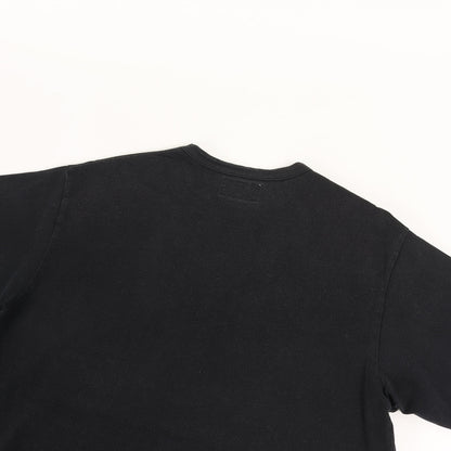 90s - 00s ワンポイント ロゴ バインダーネック Tシャツ / LQ WORK'S & FRIENDS