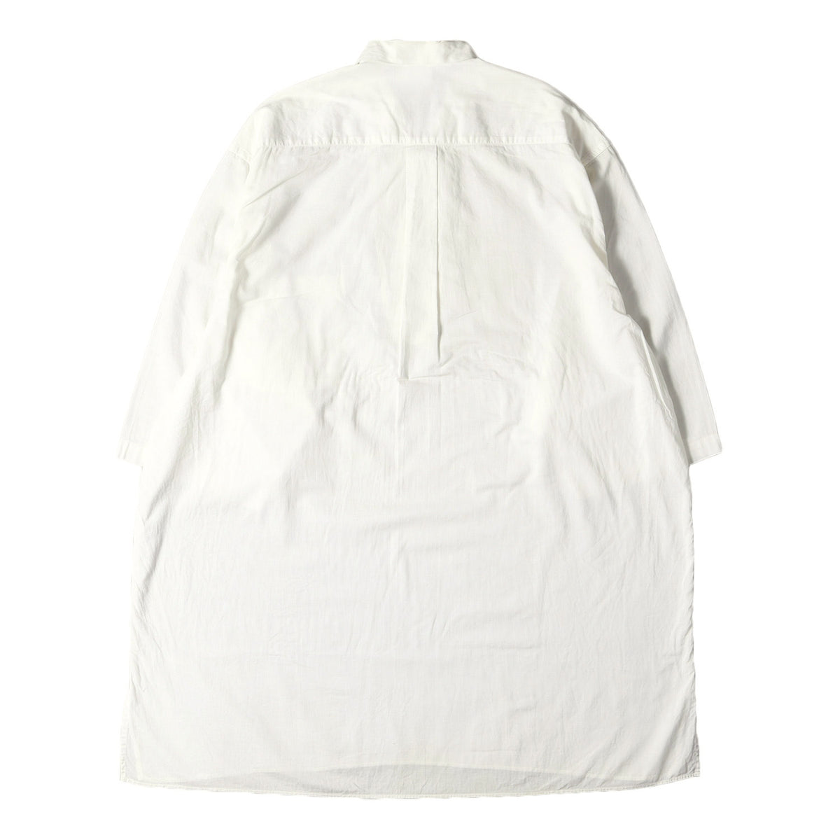 70s - 80s 丸文字タグ ダッチカラー ハーフスリーブ プルオーバー スキッパー ロング シャツ / POUR HOMME
