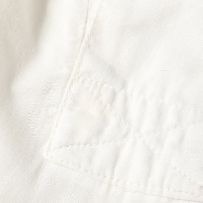 70s - 80s 丸文字タグ ダッチカラー ハーフスリーブ プルオーバー スキッパー ロング シャツ / POUR HOMME