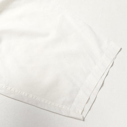 70s - 80s 丸文字タグ ダッチカラー ハーフスリーブ プルオーバー スキッパー ロング シャツ / POUR HOMME