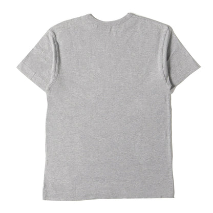 ワンポイント プレイハート 刺繍 バインダーネック Tシャツ (AZ-T076) / AD2017/7