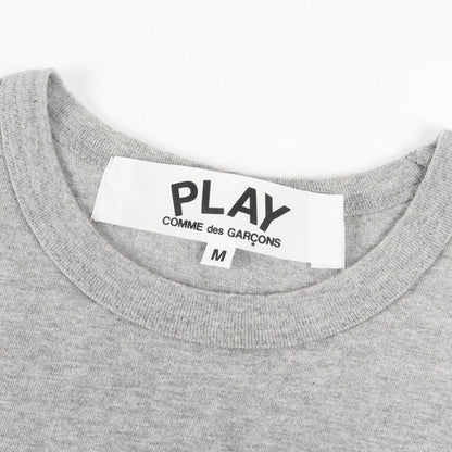 ワンポイント プレイハート 刺繍 バインダーネック Tシャツ (AZ-T076) / AD2017/7