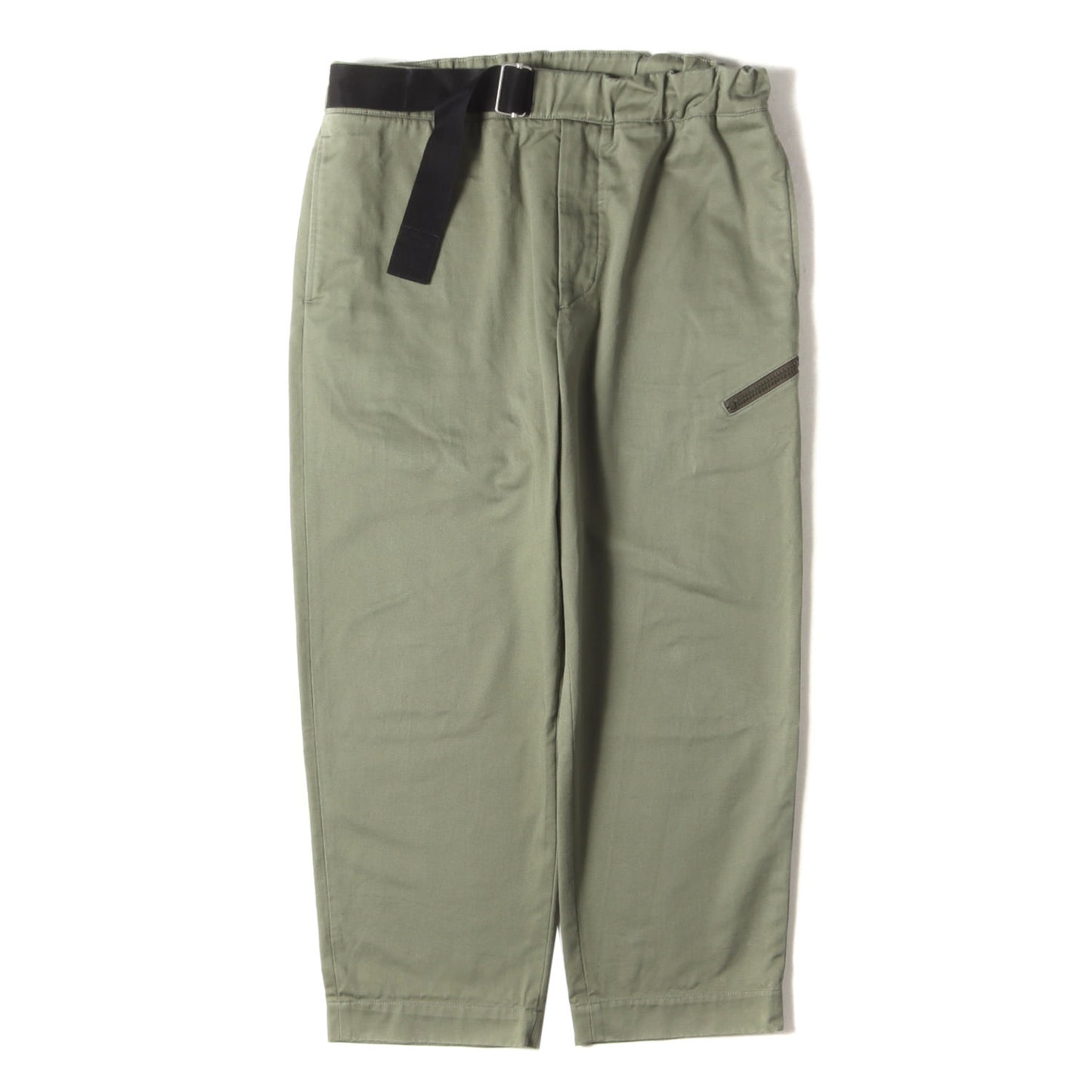 23SS ベルテッド テーパード イージー パンツ (STRAIGHT PANTS 3720600081)