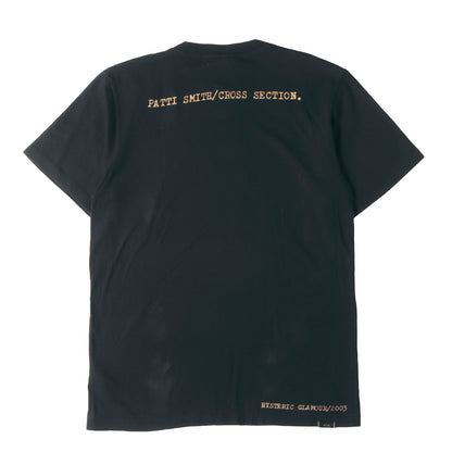 00s × Patti Smith CROSS SECTION 写真集 発売記念 フォト Tシャツ (4CT-1962)