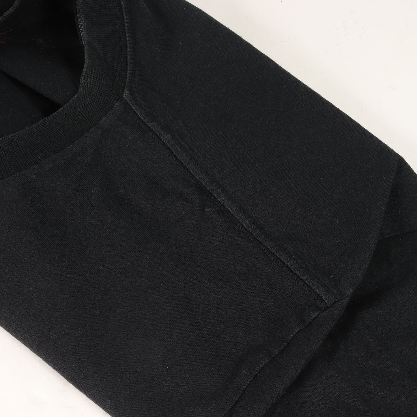 90s - 00s ワンポイント ロゴ バック ヌード ガール オーバーサイズ ロングスリーブ Tシャツ
