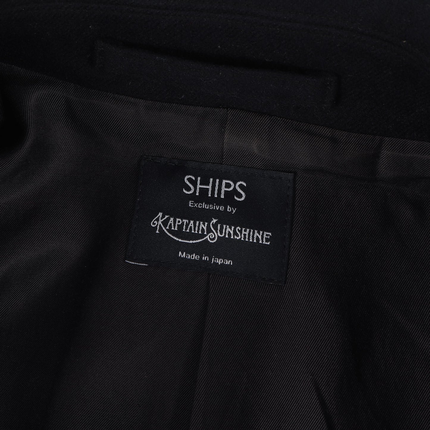 × SHIPS メルトン ステンカラー コート (MELTON TRAVELLER COAT KS X SHIPS X COO1)
