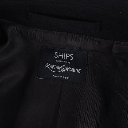 × SHIPS メルトン ステンカラー コート (MELTON TRAVELLER COAT KS X SHIPS X COO1)
