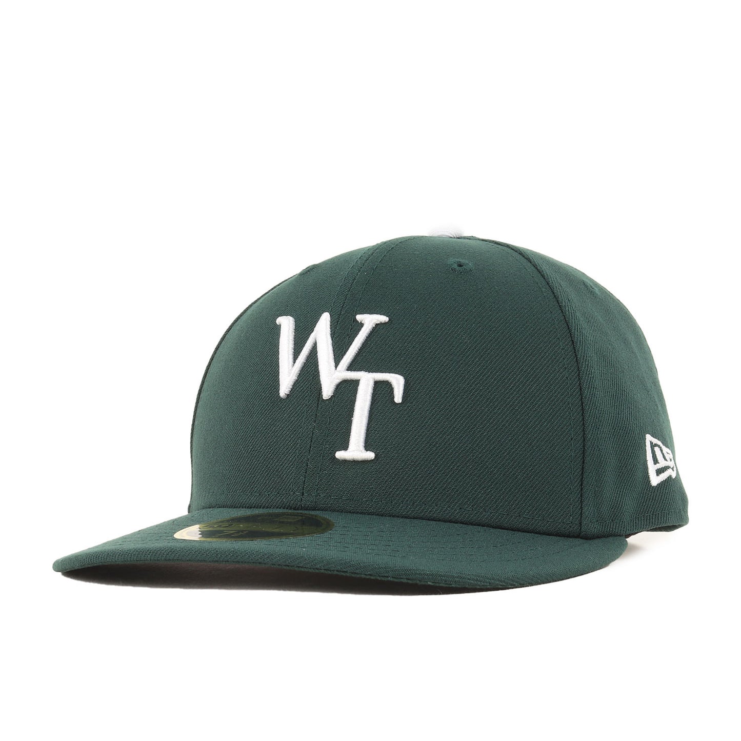 24SS × NEW ERA WTロゴ 刺繍 ベースボールキャップ(59FIFTY LOW PROFILE / CAP / POLY. TWILL)