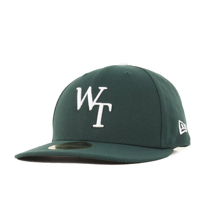 24SS × NEW ERA WTロゴ 刺繍 ベースボールキャップ(59FIFTY LOW PROFILE / CAP / POLY. TWILL)