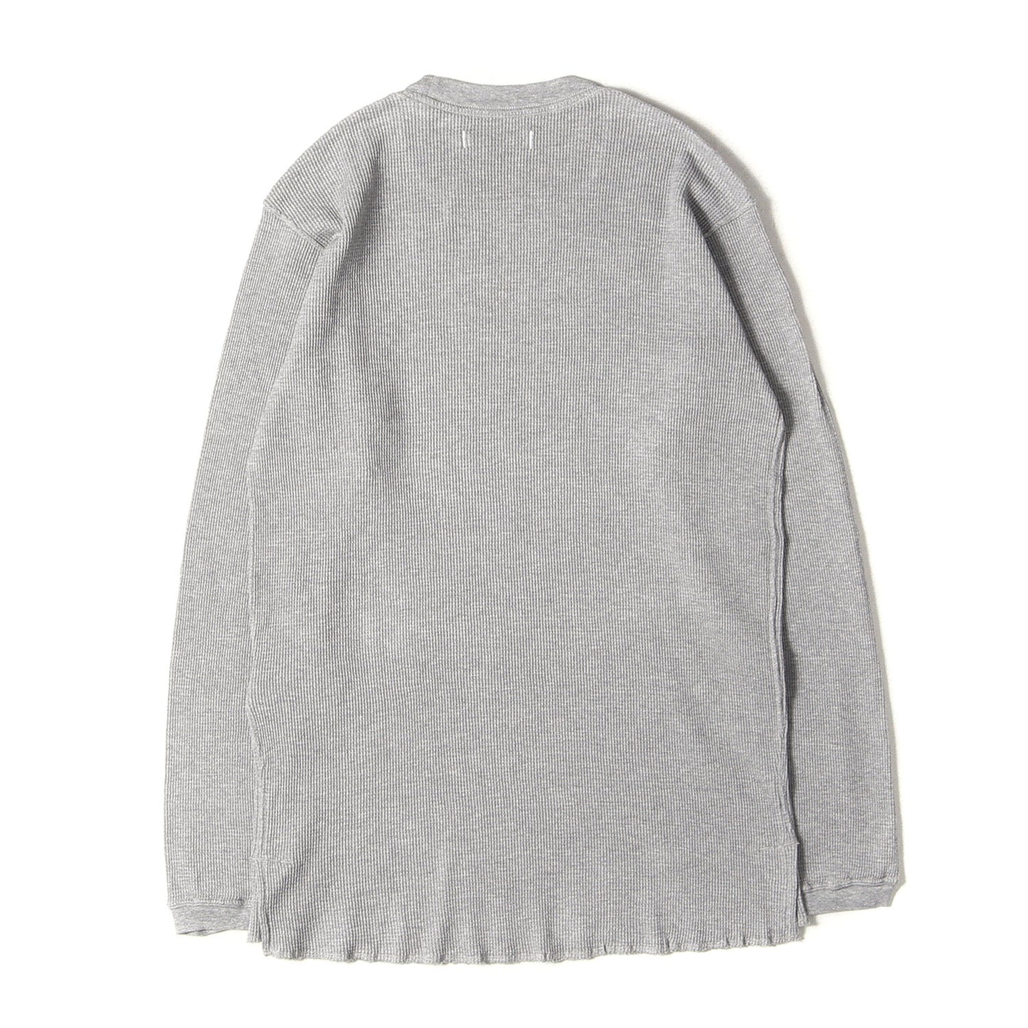 22AW ワッフルサーマル ロングスリーブ カットソー (DWELLER L/S TEE COTTON THERMAL OVERDYED VW NN-C4109)