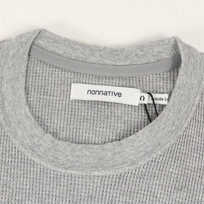 22AW ワッフルサーマル ロングスリーブ カットソー (DWELLER L/S TEE COTTON THERMAL OVERDYED VW NN-C4109)
