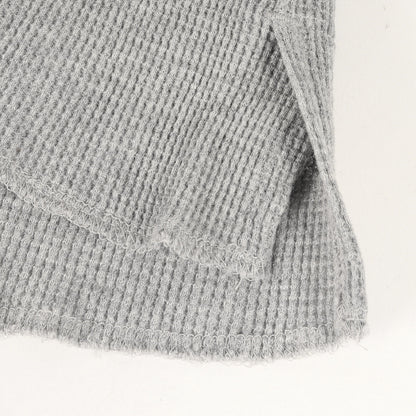 22AW ワッフルサーマル ロングスリーブ カットソー (DWELLER L/S TEE COTTON THERMAL OVERDYED VW NN-C4109)