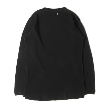 22AW ワッフルサーマル ロングスリーブ カットソー (DWELLER L/S TEE COTTON THERMAL OVERDYED VW NN-C4109)