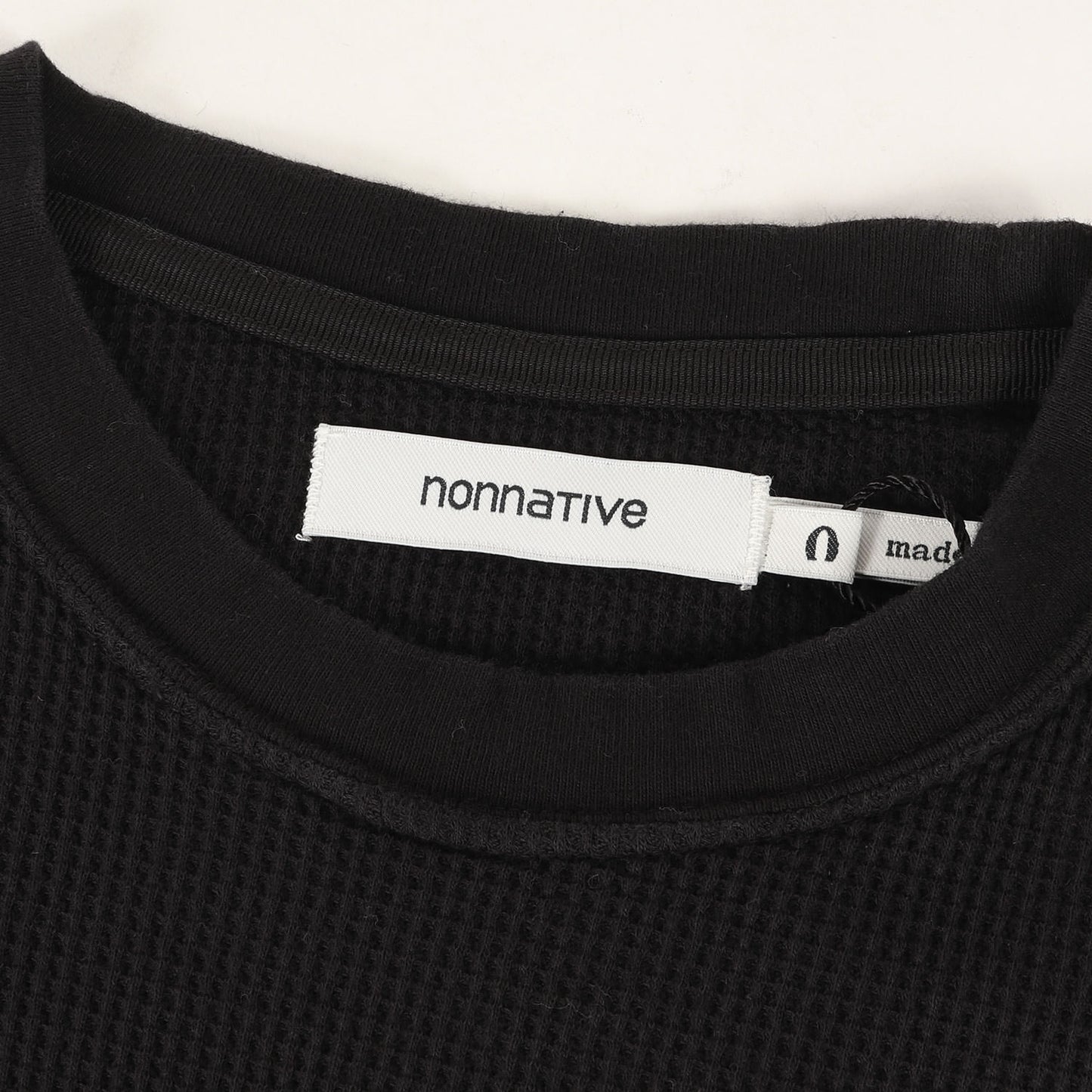 22AW ワッフルサーマル ロングスリーブ カットソー (DWELLER L/S TEE COTTON THERMAL OVERDYED VW NN-C4109)