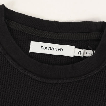 22AW ワッフルサーマル ロングスリーブ カットソー (DWELLER L/S TEE COTTON THERMAL OVERDYED VW NN-C4109)