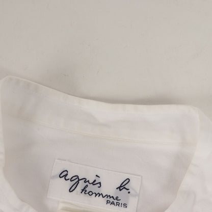 スタンドカラー ブロード ドレス シャツ / homme. MADE IN JAPAN