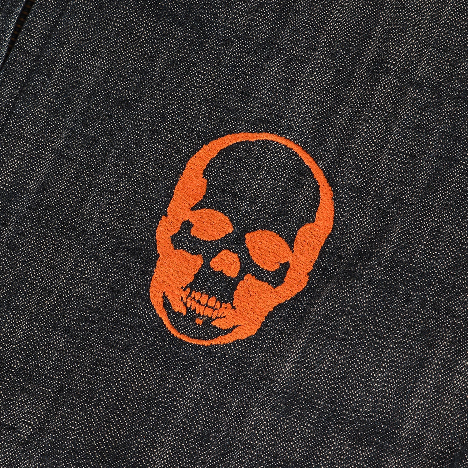 lucien pellat-finet (ルシアンペラフィネ) スカル 刺繍 スラブ