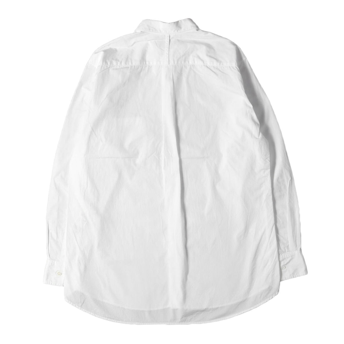 24SS レギュラーカラー ブロード ルーズフィット ドレス シャツ (100/2 BROAD REGULAR COLLAR LOOSE FIT SHIRT UU-B35-080)