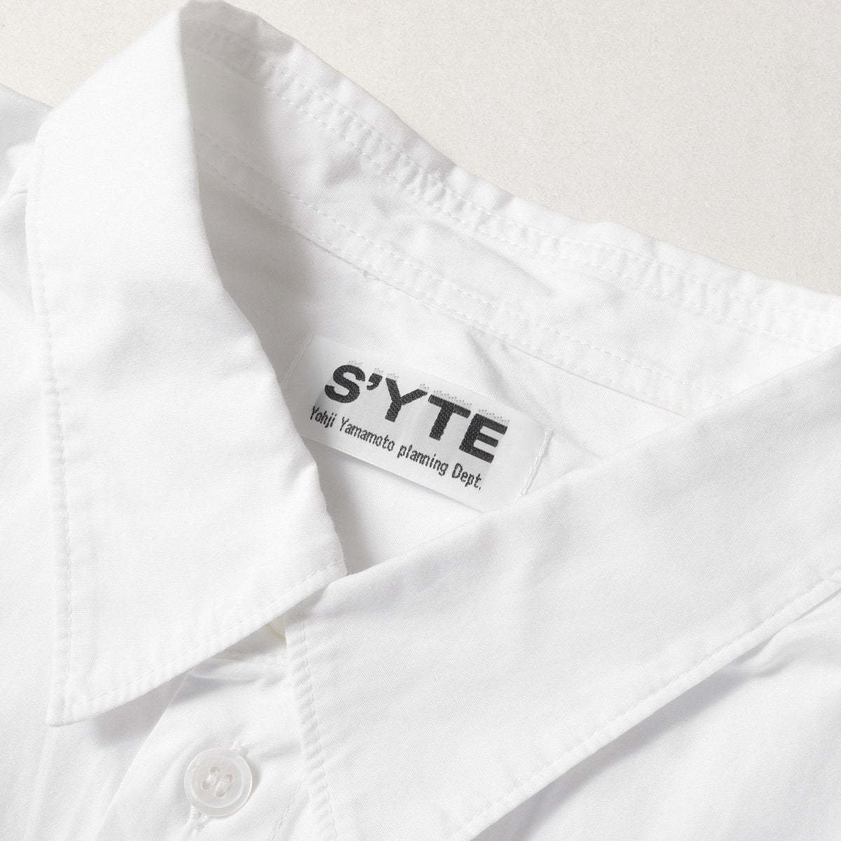 24SS レギュラーカラー ブロード ルーズフィット ドレス シャツ (100/2 BROAD REGULAR COLLAR LOOSE FIT SHIRT UU-B35-080)