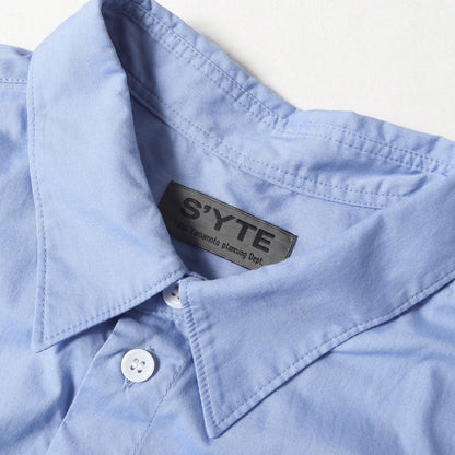 24SS レギュラーカラー ブロード ルーズフィット ドレス シャツ (BROAD REGULAR COLLAR LOOSE FIT SHIRT UU-B35-078)