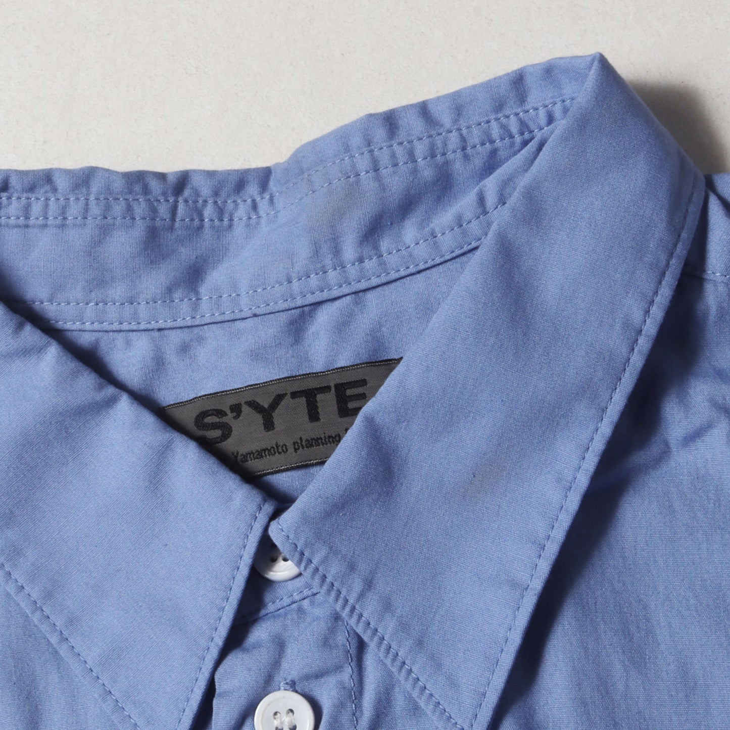 24SS レギュラーカラー ブロード ルーズフィット ドレス シャツ (BROAD REGULAR COLLAR LOOSE FIT SHIRT UU-B35-078)