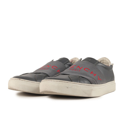 ロゴバンド レザー スリッポン スニーカー (URBAN STREET SNEAKER BH0003H07H)