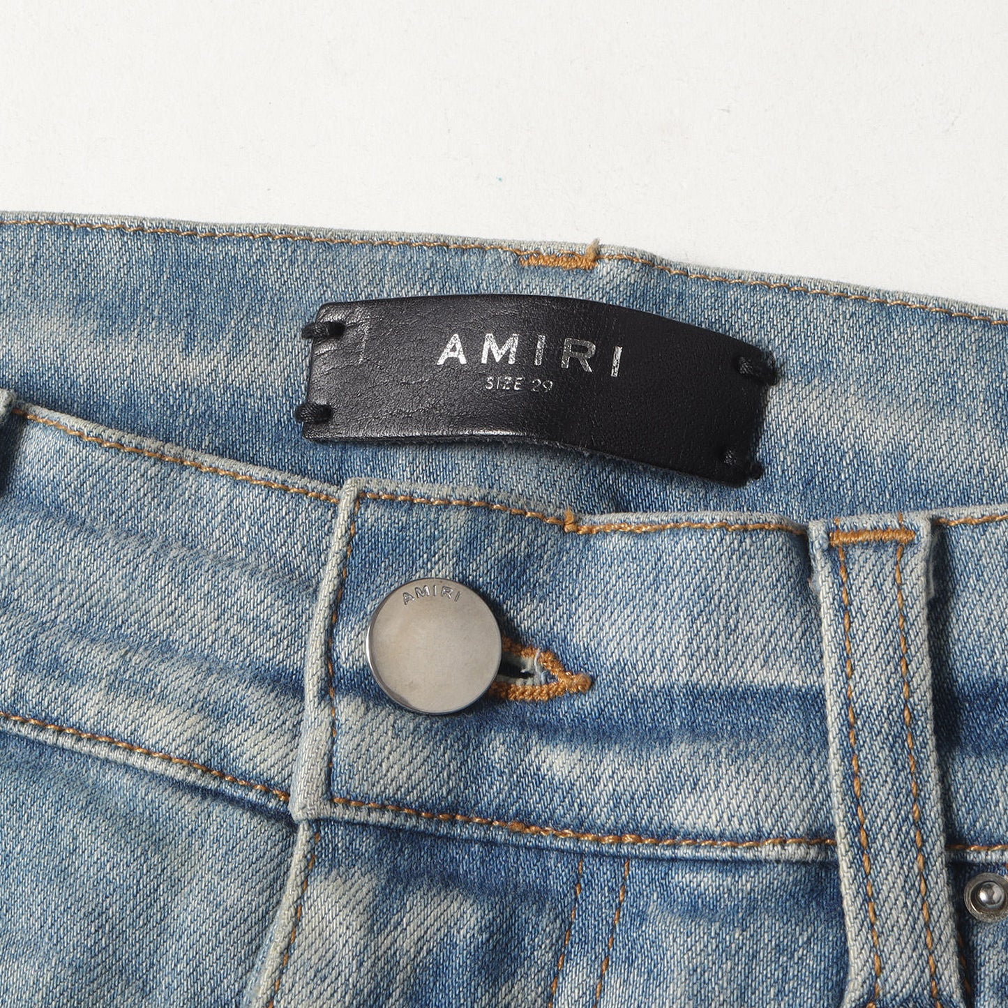 AMIRI (アミリ) ヴィンテージ リペア 加工 ストレッチ スキニー デニム AMIRI (アミリ) ヴィンテージ リペア 加工 ストレッチ スキニー デニム