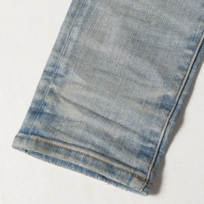 ヴィンテージ リペア 加工 ストレッチ スキニー デニム パンツ