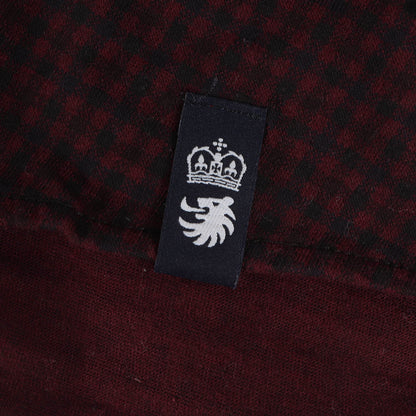 グラフチェック コットン ジャージー 長袖 シャツ