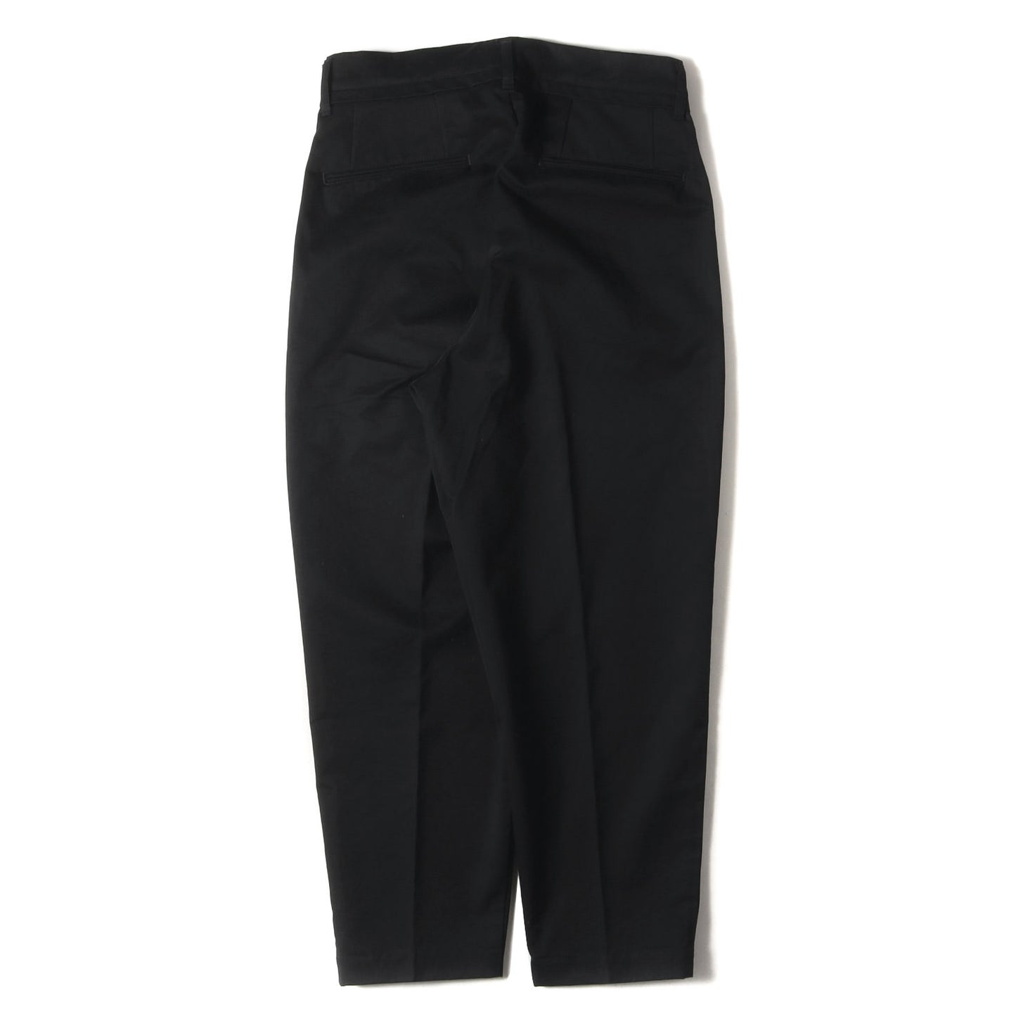 備前高密度コットンギャバ ワイド テーパード パンツ (KP03-017) / KAZUYUKI KUMAGAI